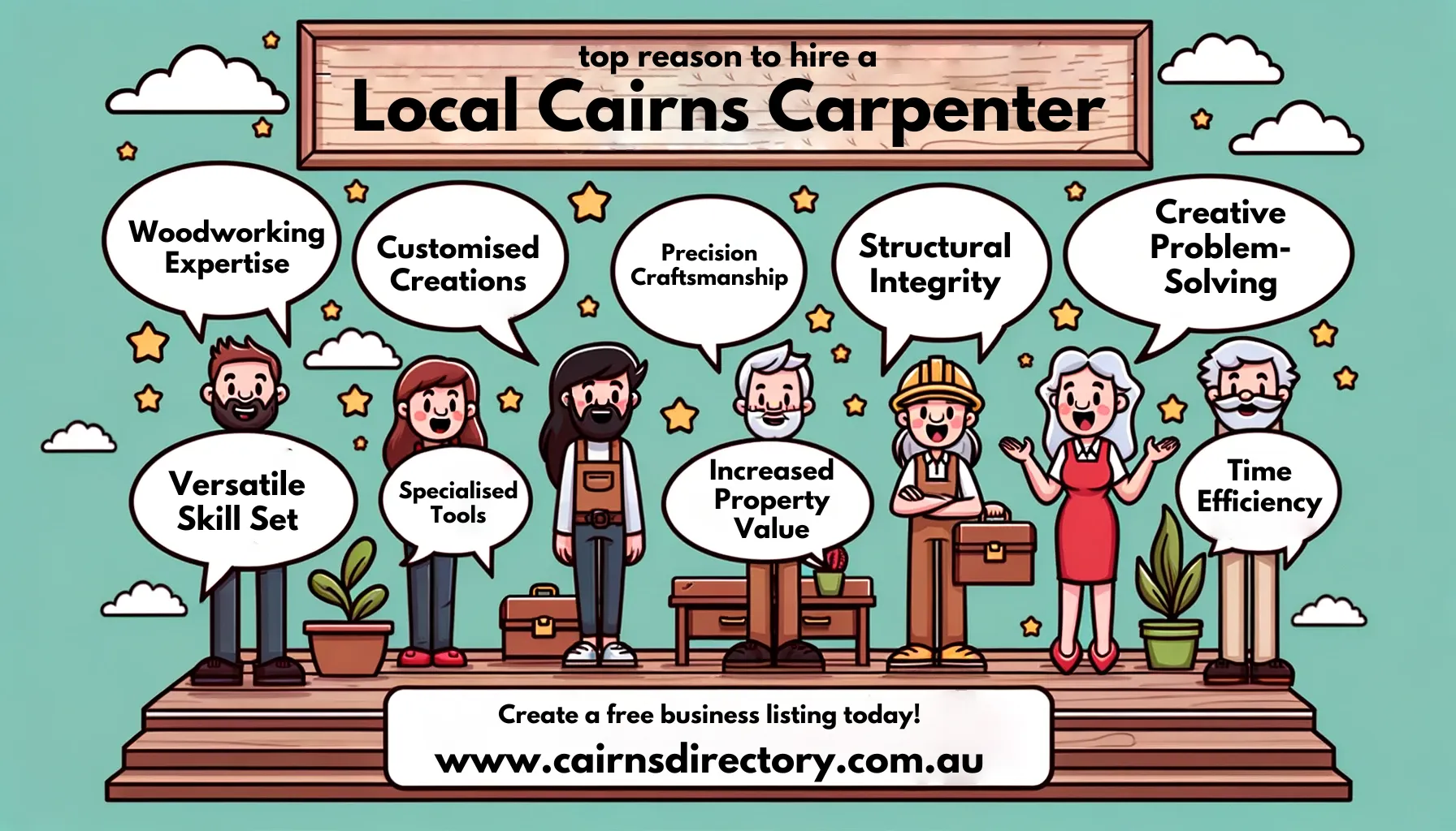 Use a Local Cairns carpenter