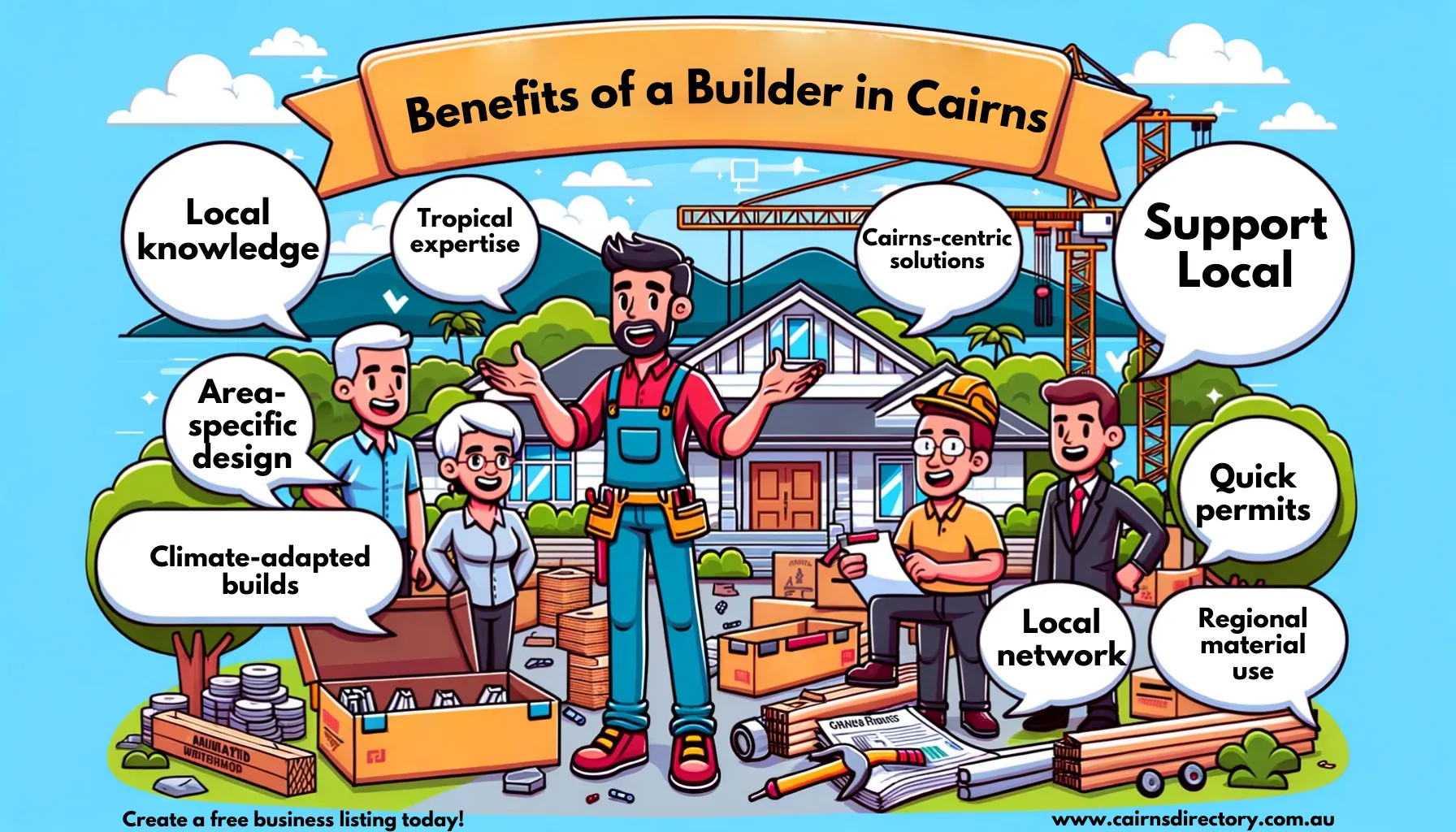 Builder Cairns Infographic