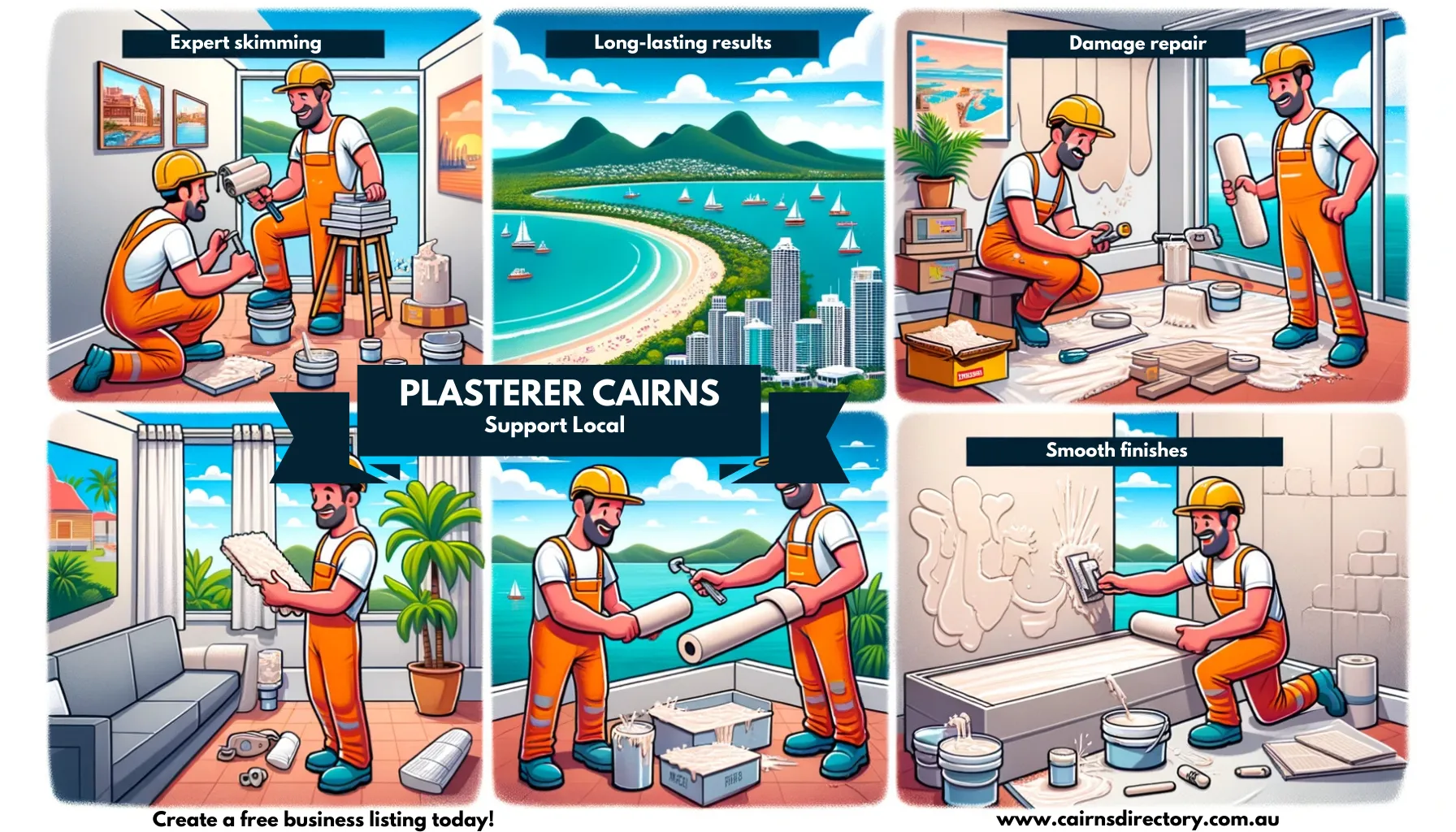 Plasterer Cairns Infographic