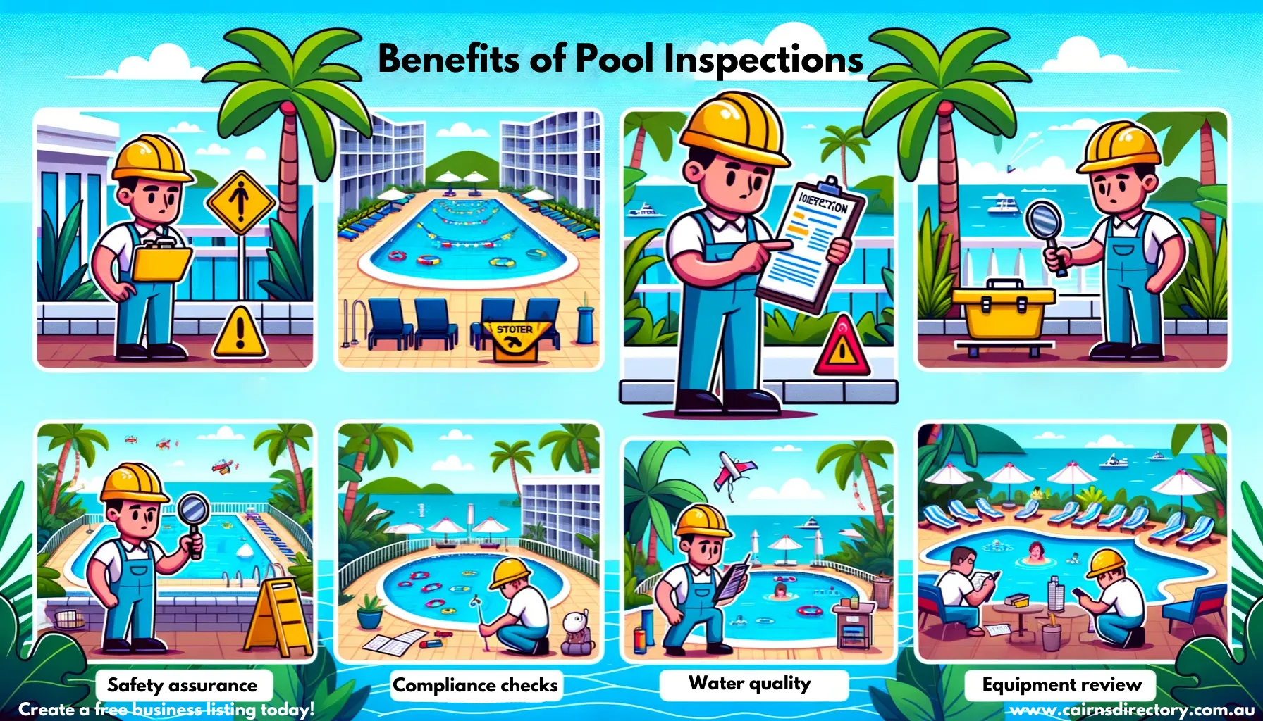 Pool Inspector Cairns Infographic