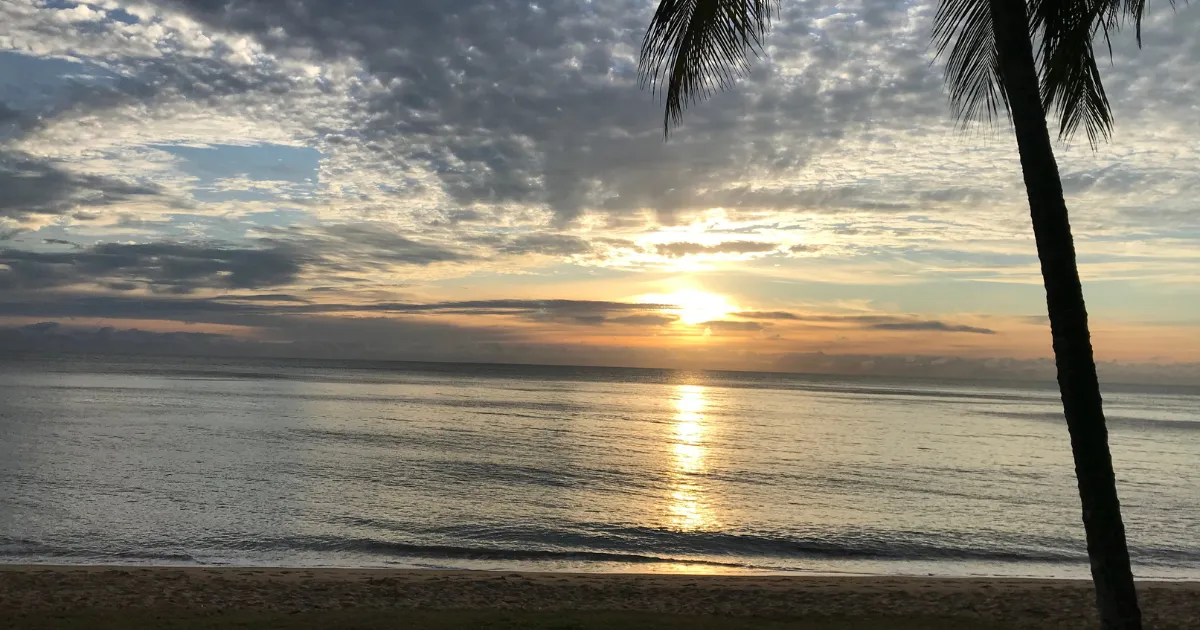 Sunrise in Cairns