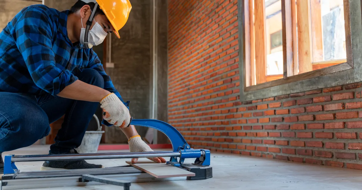 cairns tilers cutting tiles